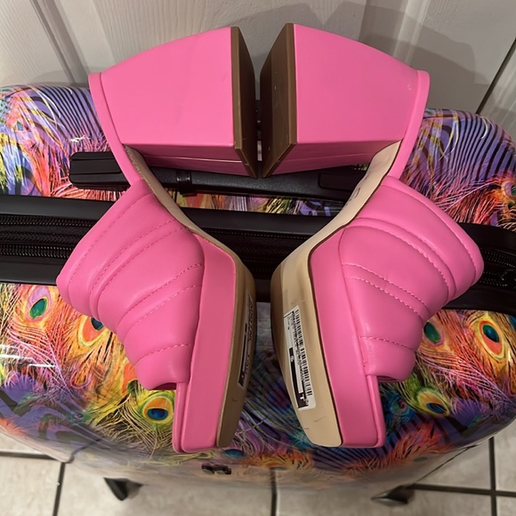 Circus by Sam Edelman Barbie Pink Platform Sandals NWT - Picture 3 of 6